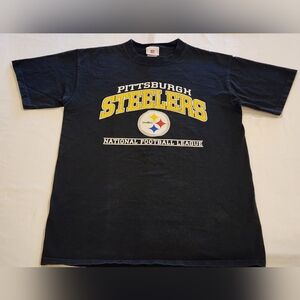 NFL Vintage Black Pittburgh Steelers Crewneck Shirt Size M